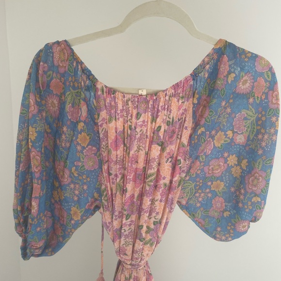 spell juniper tiered gown